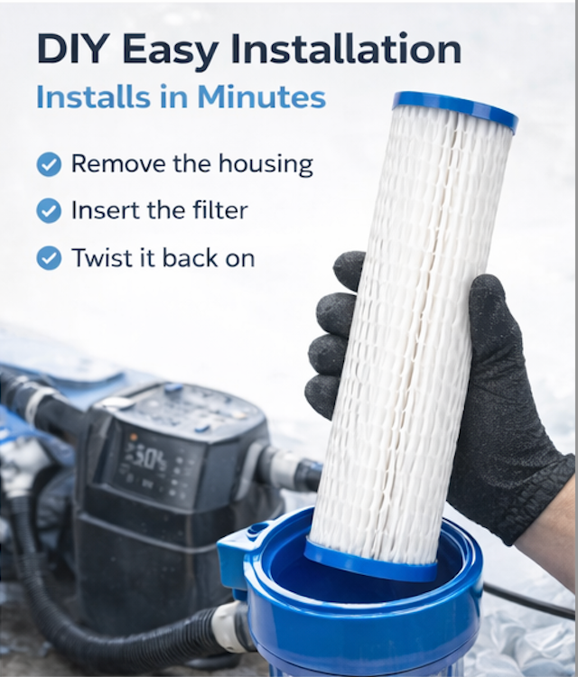 Stronger Ice Bath Filters with Improved Flow Capacity - 1 or 4 Packs